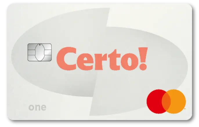 The Certo! One Mastercard World credit card