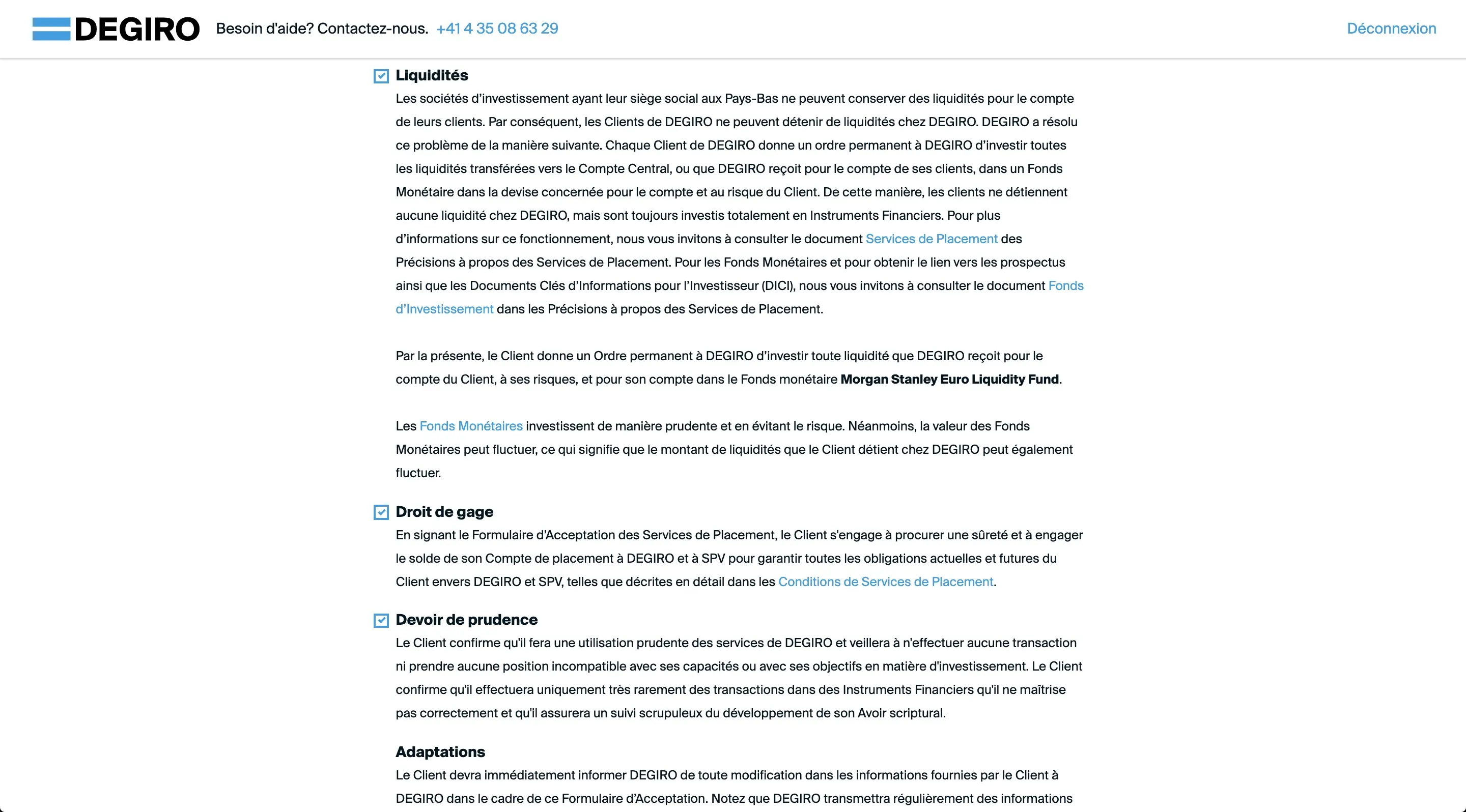 Annahmeformular Investment-Service (3)