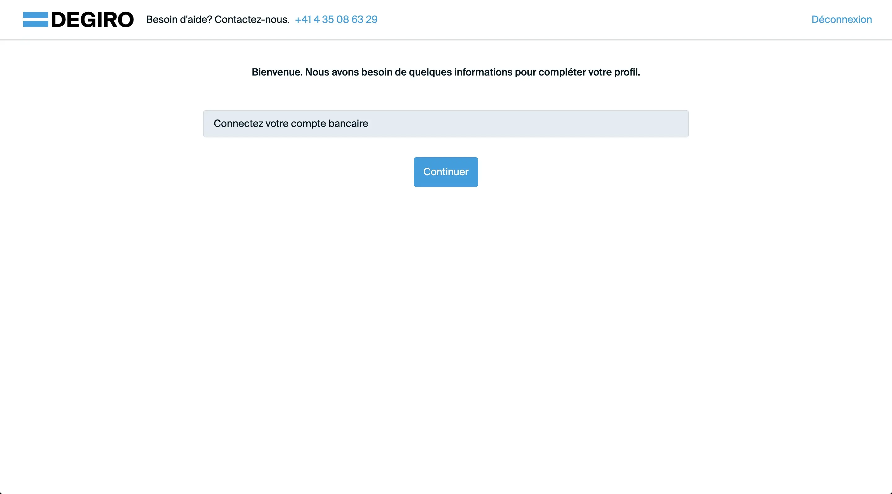 Klick auf 'Fortfahren'