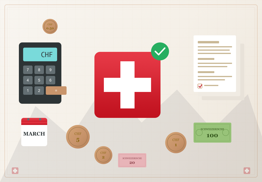 Swiss tax return (2026): guides by canton