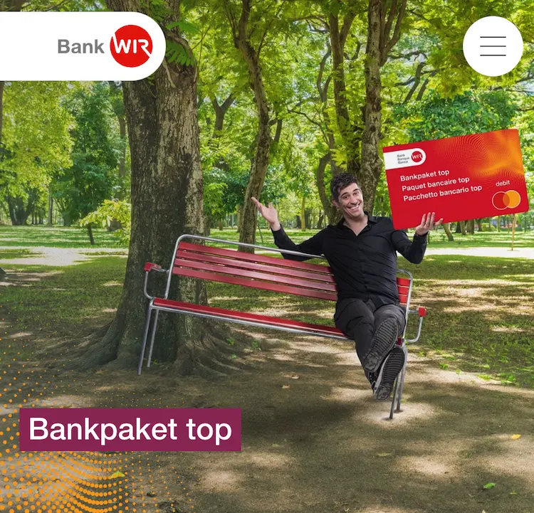 Bankpaket top Bank WIR